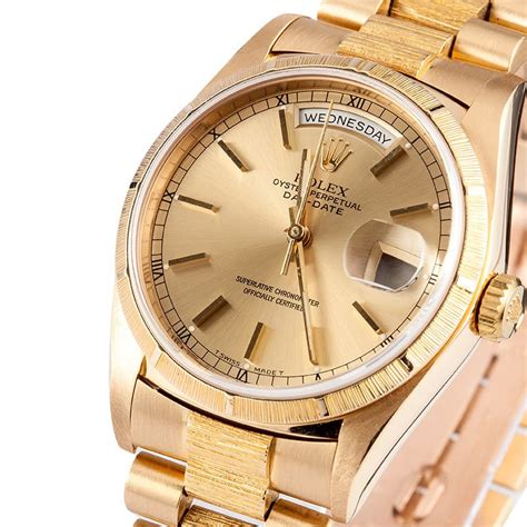 used president rolex|pre owned rolex president gold.